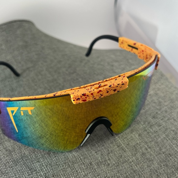 Pit Viper Sports Polarized Sunglasses UV400 Fashion Cycling Glasses C26 - Picture 6 of 7